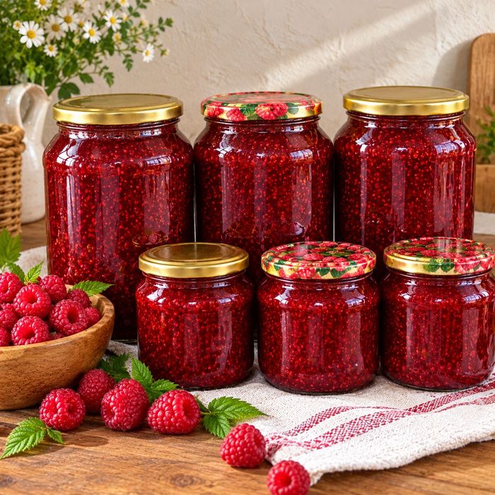 Варенье малина, малиновое домашнее