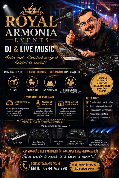 Dj și muzică live