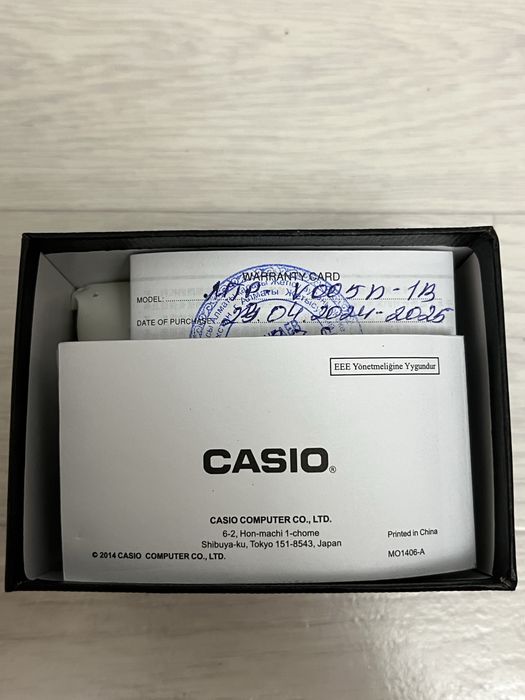 Часы Casio MTP