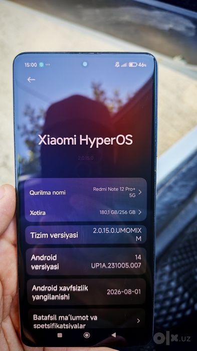 Redmi note 12 Pro+ 5G
