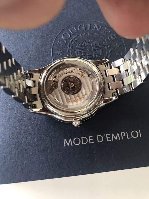 Ceas Longines Flagship L4.774.4.57.6 Automatic cu Diamante - Original