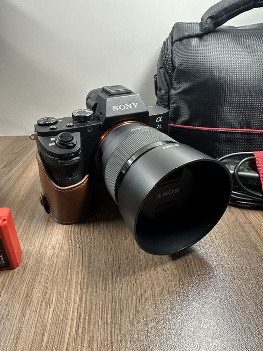Sony A7 II + FE 50mm F1.8 – отлично състояние, до 6000 кадъра