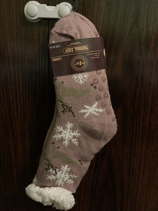 Дамски чорапи с коледен мотив