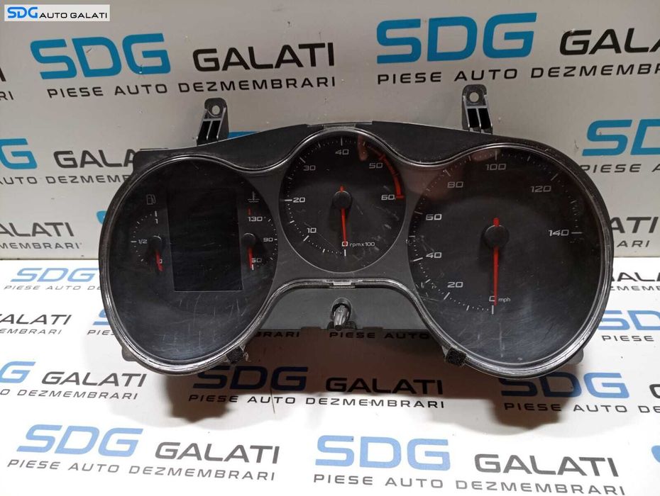Ceas Ceasuri Cluster Instrumente Bord Seat Leon 1P 1.6 TDI 2006 - 2013 Cod 1P0920953D [M3859]