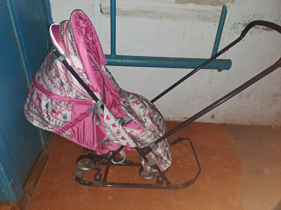 Продам санки-коляска сани