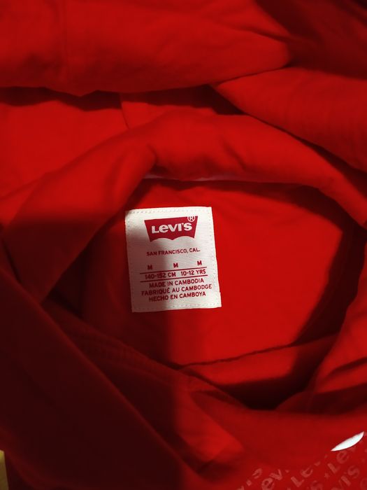 LEVI'S худи на девочку 7- 10летНовый.