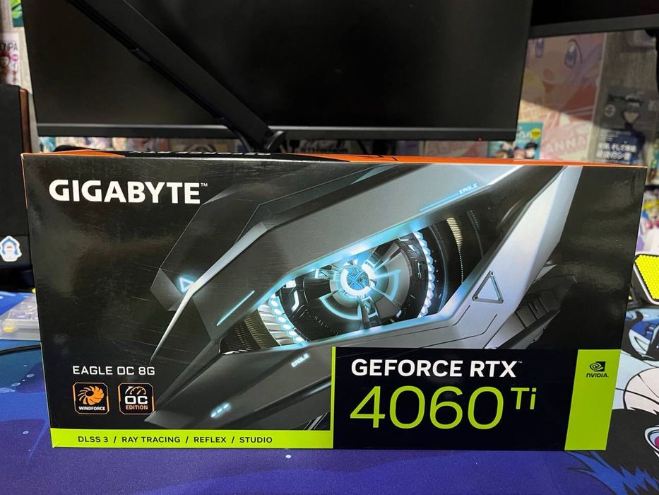 Видеокарта Gigabyte RTX 4060 Ti Eagle OC, 8 GB