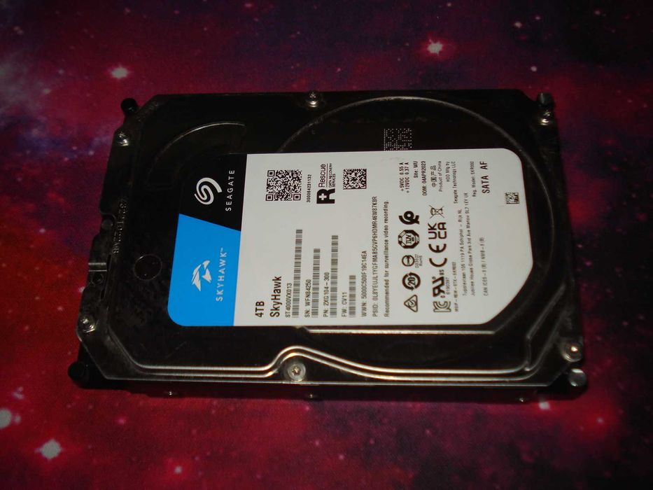 Hard disk hdd skyhawk seagate 4tb sata