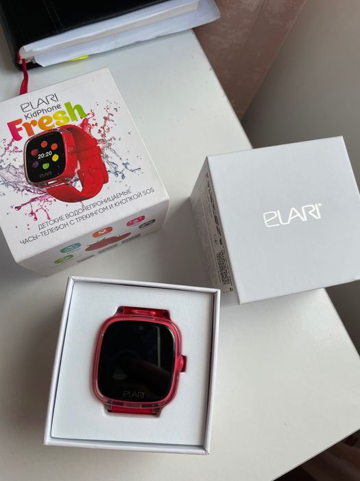 Детски смарт часовник Elari KidPhone Fresh – водоустойчив, SOS, GPS