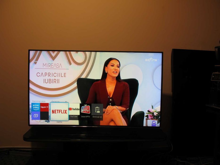 Televizor Led Smart tv curbat Samsung 139cm model UE55H6870