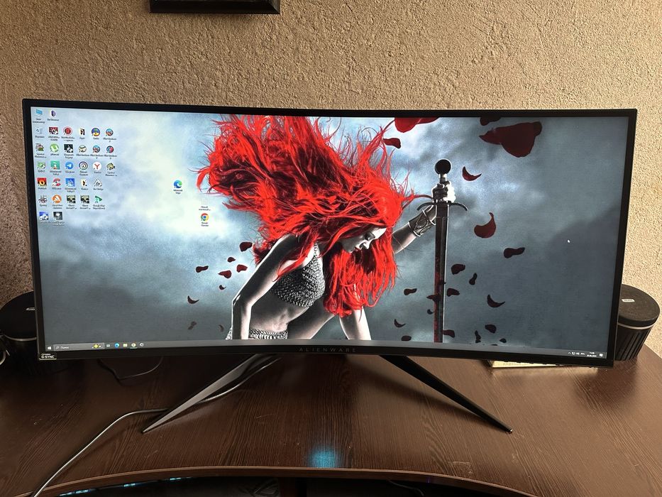 * DELL Alienware 34 Curved геймерский-игровой-и для стрима монитор