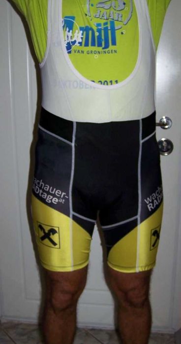 Pantaloni ciclism cu bretele mar.S-M si M/L