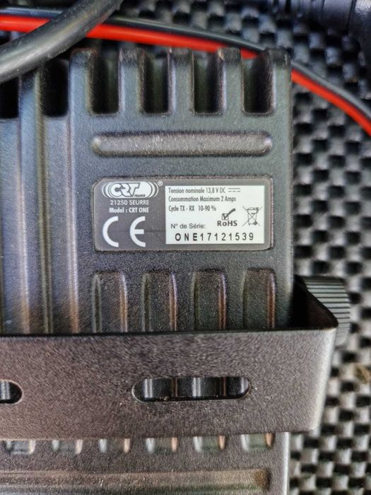 Statie auto CB ONE+ antena Sirio Turbo+ cablu  si incarcator