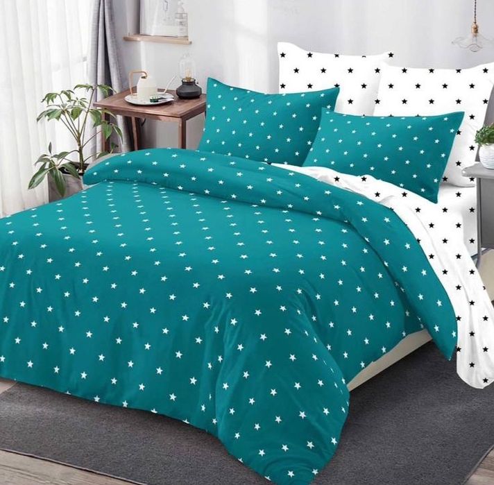 Lenjerie de pat finet 6 piese cu cearceaf pe elastic