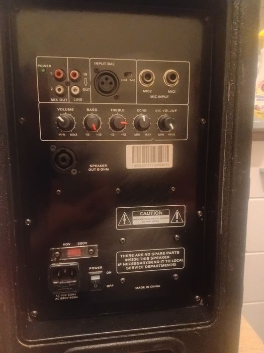 Vind boxa activa de 15 toli