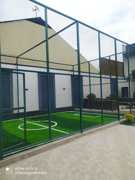 Искусственный Газон +установка суний чимлар ландшафтлар учун. Стадион