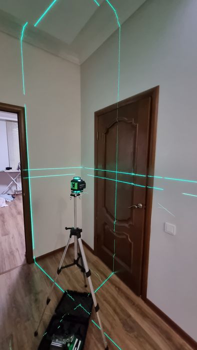 Лазерный уровень 4D 16 линий