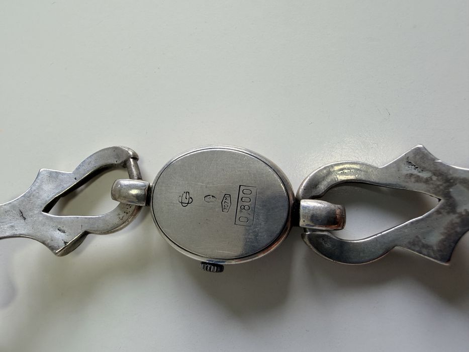 Ceas de damă argint Glycine Swiss