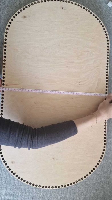 Дървена основа дъно за бебешко кошче.