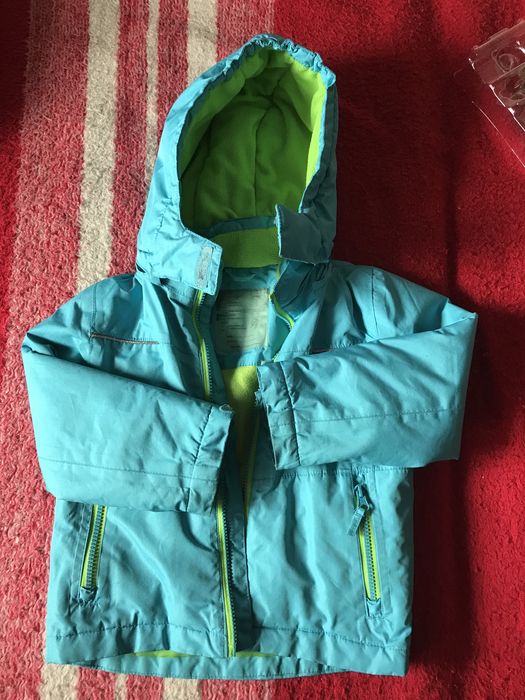 Gecute copii 92/98 110 Iarna Toamna Jacheta Geaca Vesta cu gluga 3 buc