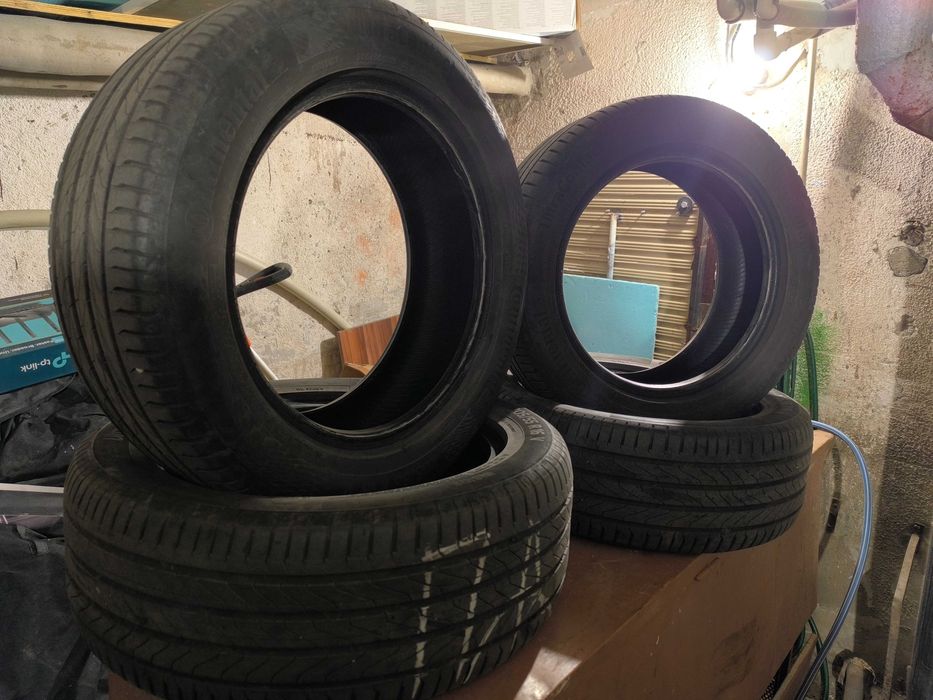 Продавам летни гуми CONTINENTAL 205/55R16 91V UltraContact, DOT 07/22
