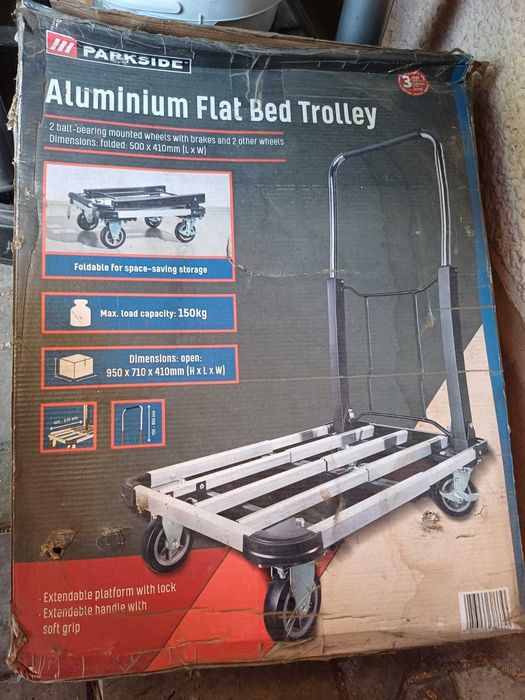 Carucior de transport din aluminiu