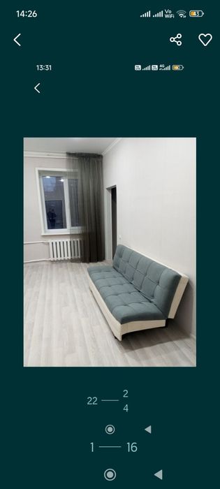 Комнату в общ ДСР, маг Волна. 65.
