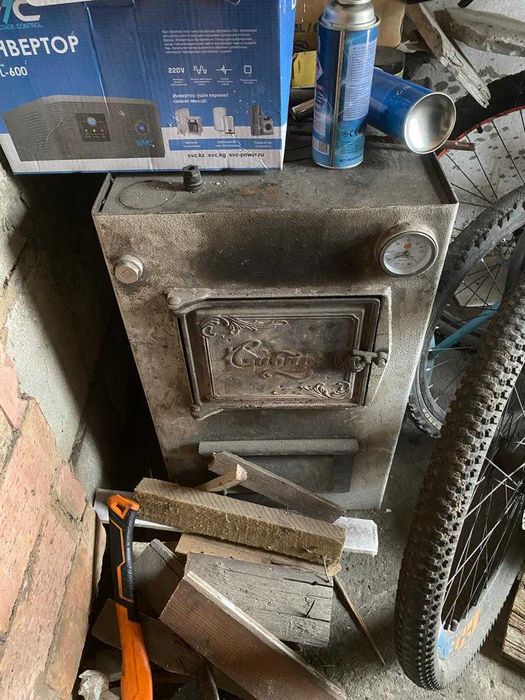 Продам печь на твердом топливе