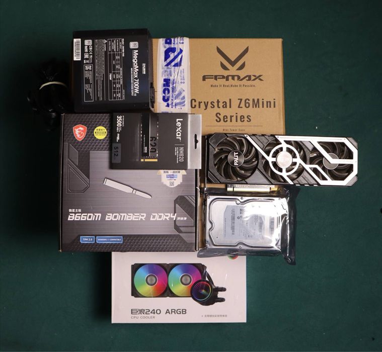 “Qora Baron” – Kuchli va Tezkor Gaming Kompyuter |i5 12400F|RTX 3070|