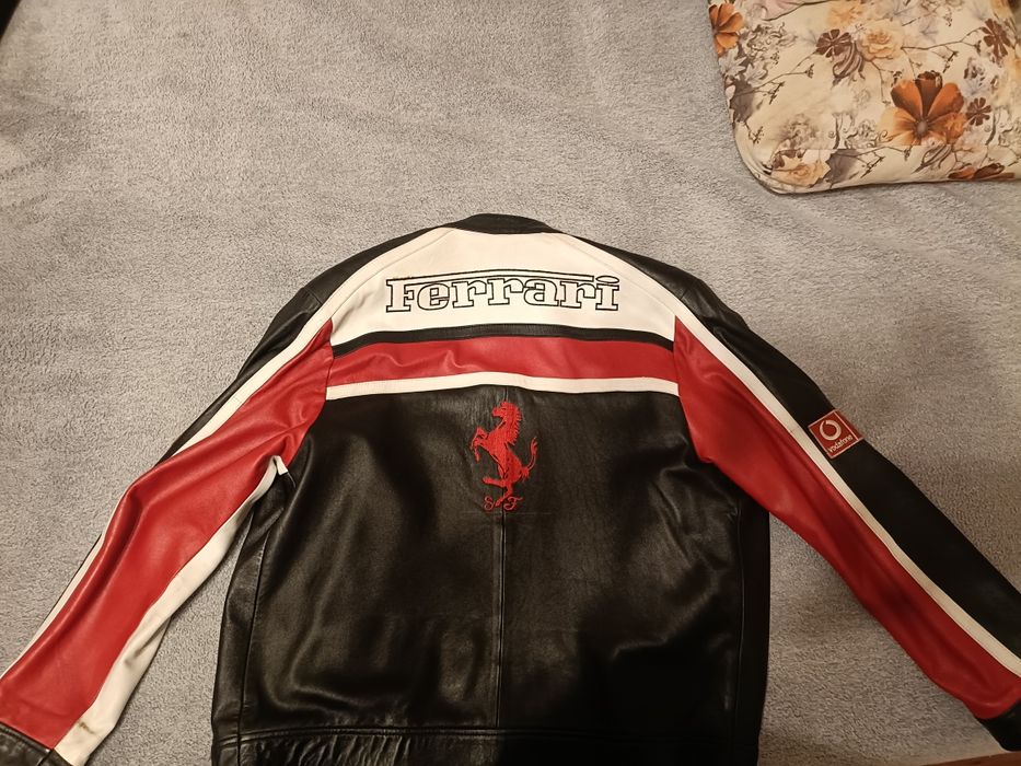 Jachetă piele Ferrari