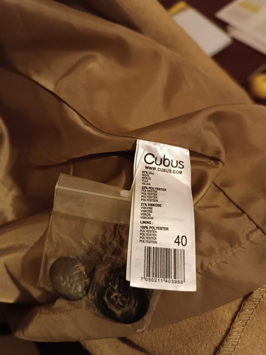 Ново палто от вълна