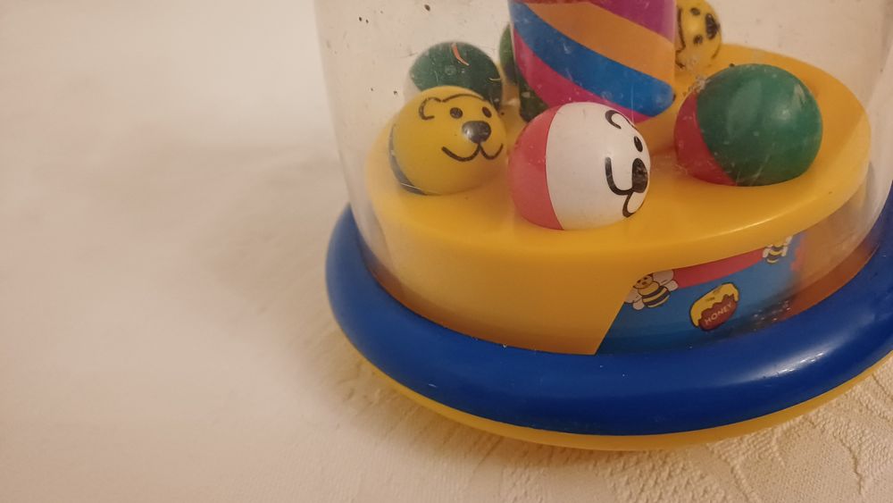 Jucarie interactiva,” apasa si roteste”, cu bile, varsta 6+