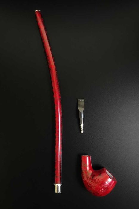 Длинная Курительная Трубка Churchwarden. 46 см. Подарочный Комплект.