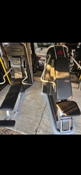 Aparate fitness Nautilus piept,originale,  presa piept orizontal si inclinat, aparate piept, chest press, incline chest press 45°
