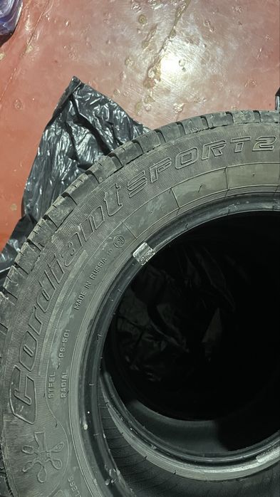 Продам комплект летней резины, откатала сезон