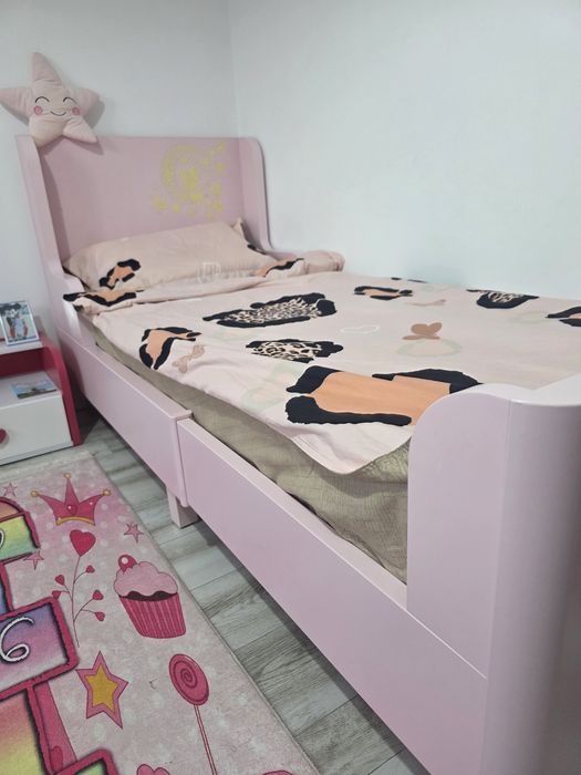 Pat extensibil , 80x200 cu saltea