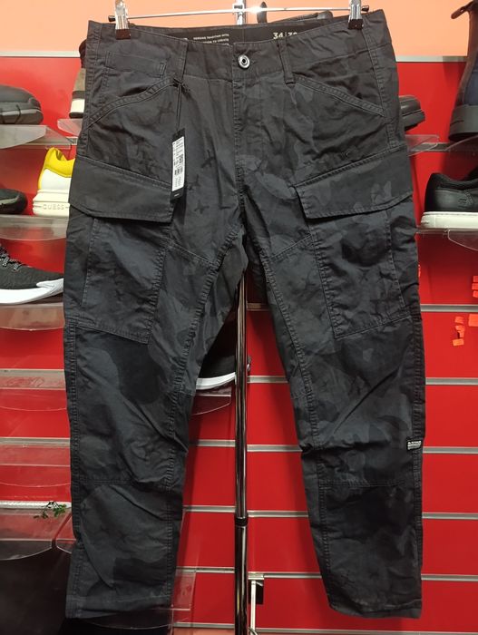 Оригинален панталон G-Star Raw Cargo W33 , W34 нов мъжки черен