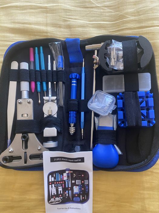 Професионален часовникарски сет от инструменти