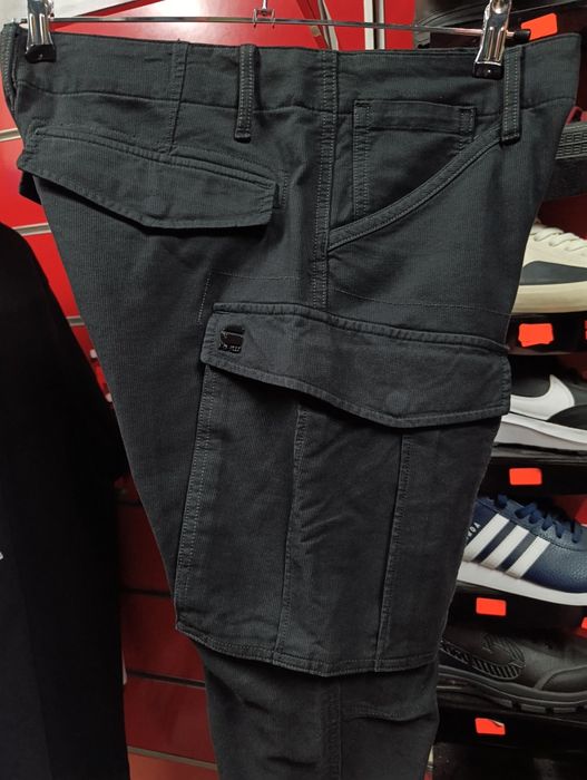 Оригинален панталон G-Star Raw Rovic Zip W32 W34 W36 нов мъжки cargo черен