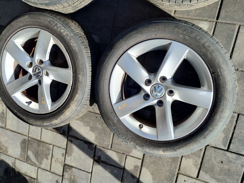 Jante aluminiu 5x112 R16,vw passat b6,b7,b8,golf 6,golf 7,skoda
