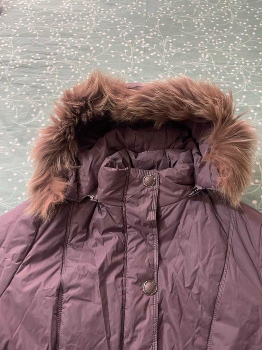 Женское зимнее пальто-пуховик (новое)