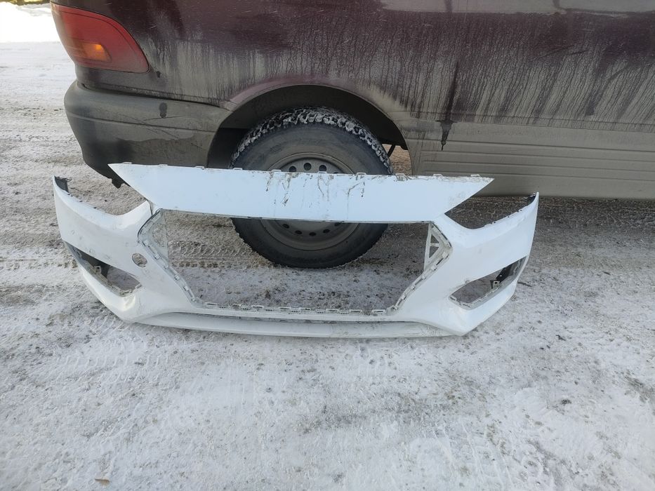 Бампер на Хёндай Акцент