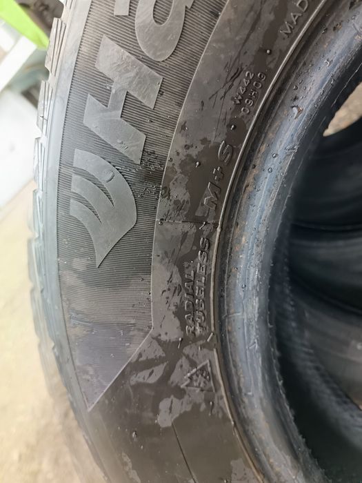 Anvelope MS iarna 205 70 15 hankook 5.5-6mm 2018