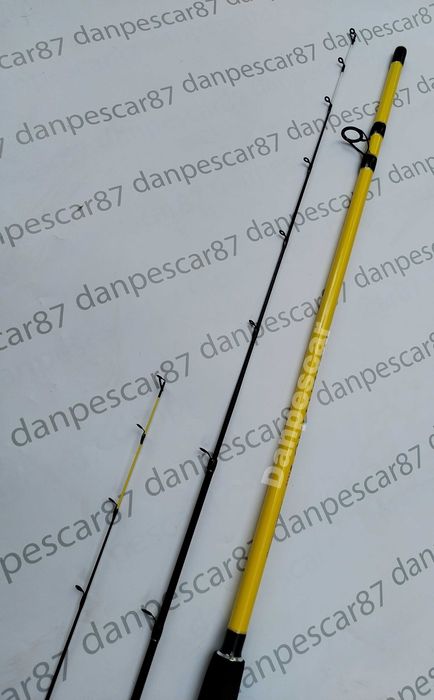 SET 4 Lansete Feeder ROBINHAN BOLENTINO PLUS 2,40m 100-200gr 2 Varfuri