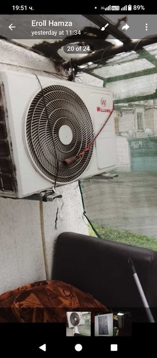 Климатик wiliams се  продава