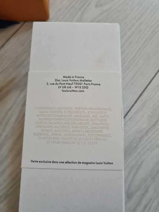 Parfum Louis Vuitton Ombre Nomade