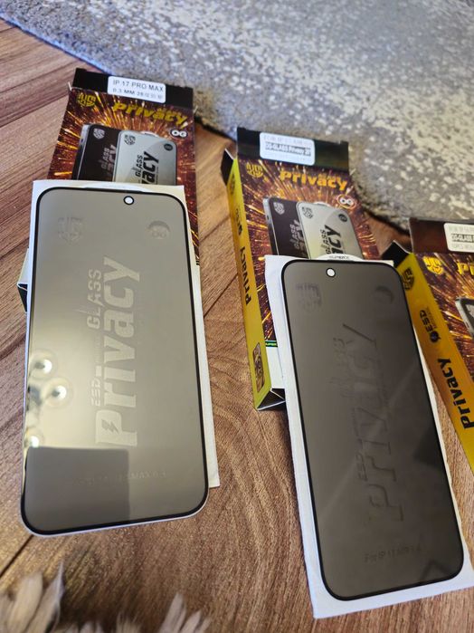 Folie sticla Privacy Iphone 17/17 Pro/17 Pro Max/17 Air