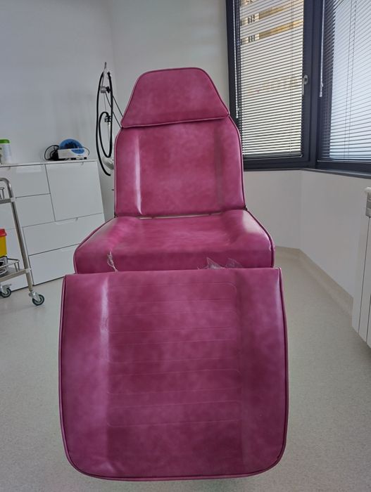 Scaun / Pat cosmetic hidraulic profesional – Roz fuchsia