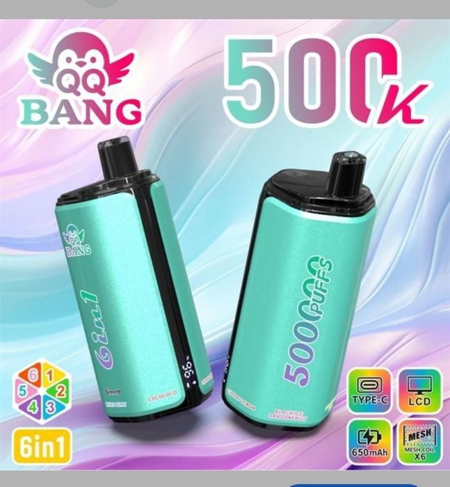 2 x QQ Bang 500K Puffs Reîncărcabil