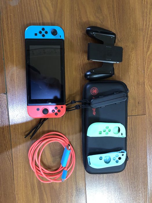 Nintendo switch чипированая обмен